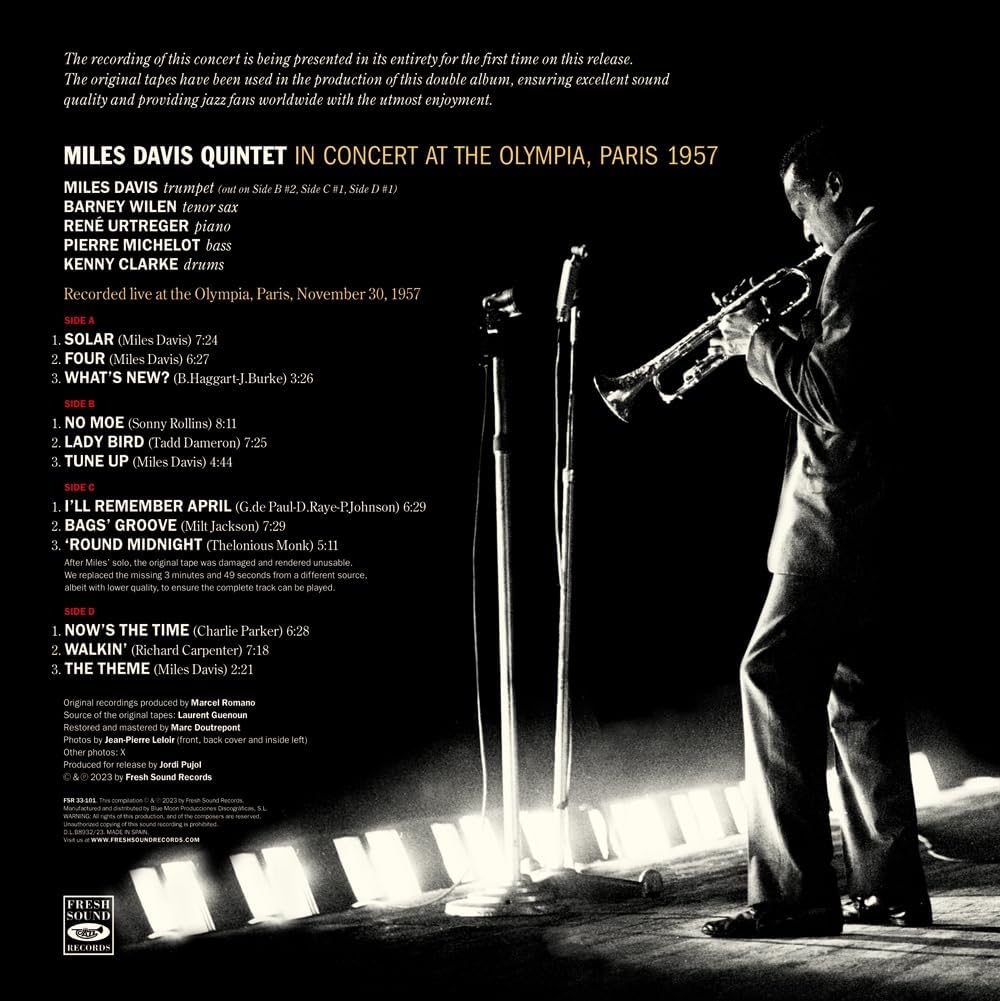 In Concert at the Olympia Paris 1957