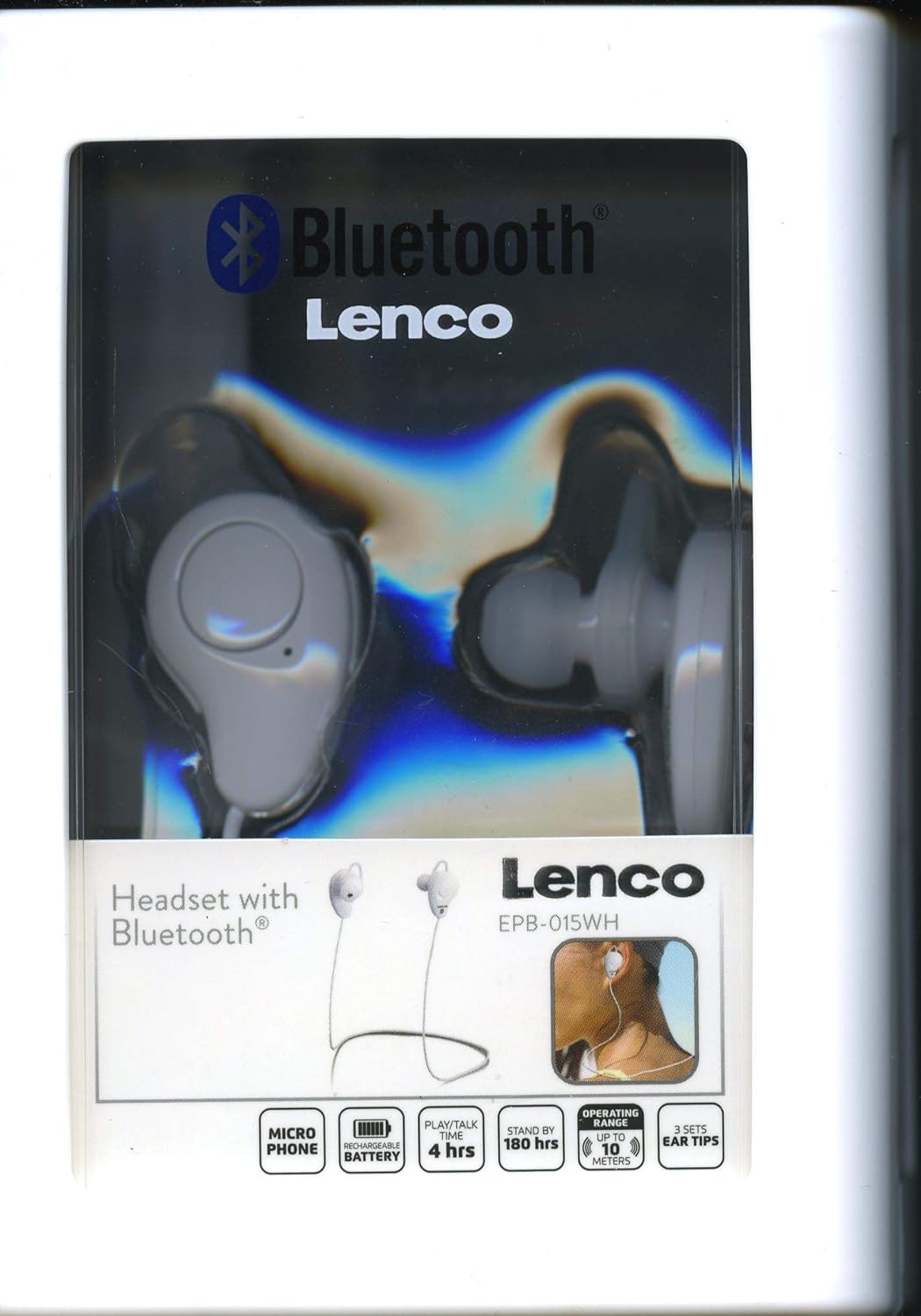 Lenco EPB-015 white 1 White