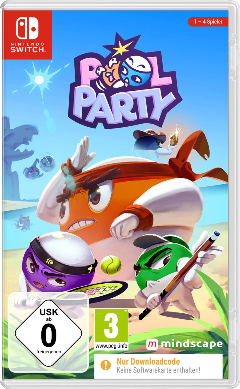 Pool Party (Nintendo Switch) (Code in a Box)