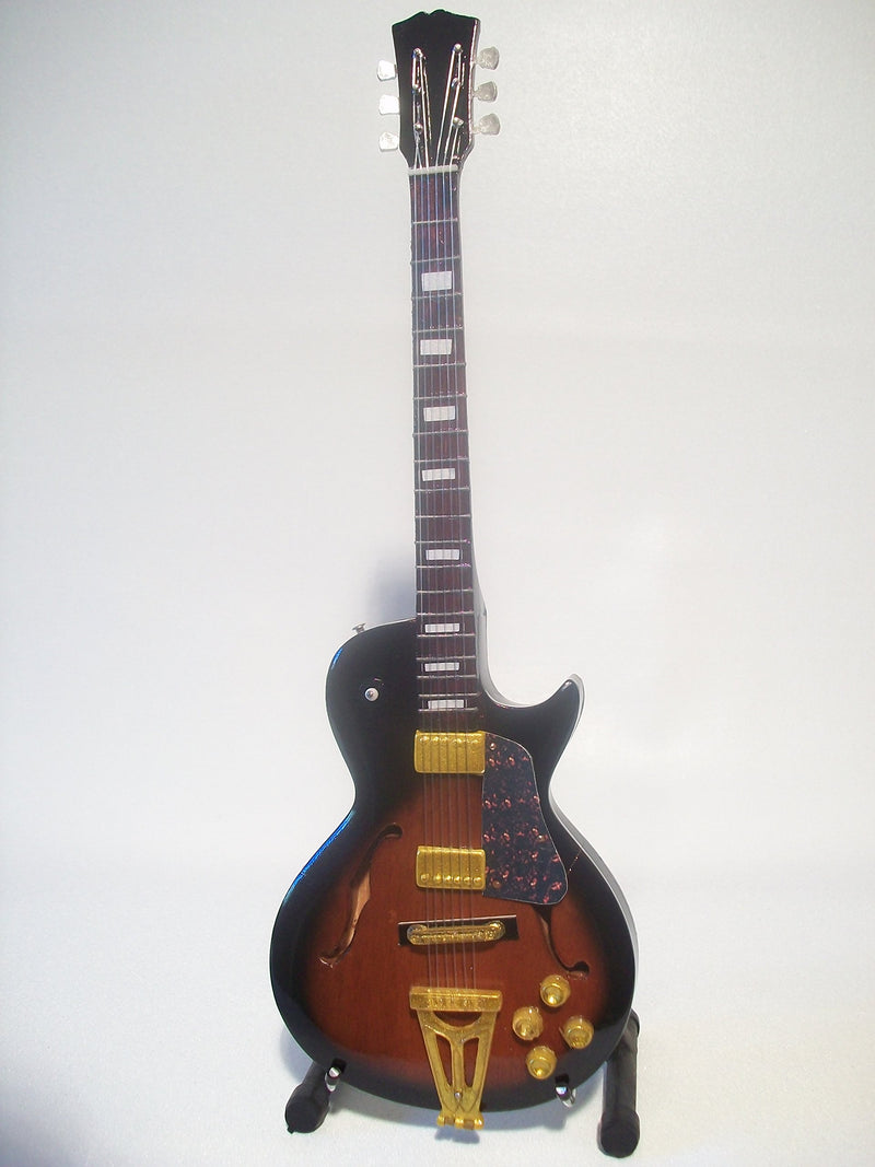Mini Chitarra Da Collezione Replica In Legno -George Benson Anni Settanta