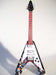 Mini Chitarra Da Collezione Replica In Legno - J.Hendrix - Psychedelic F. V