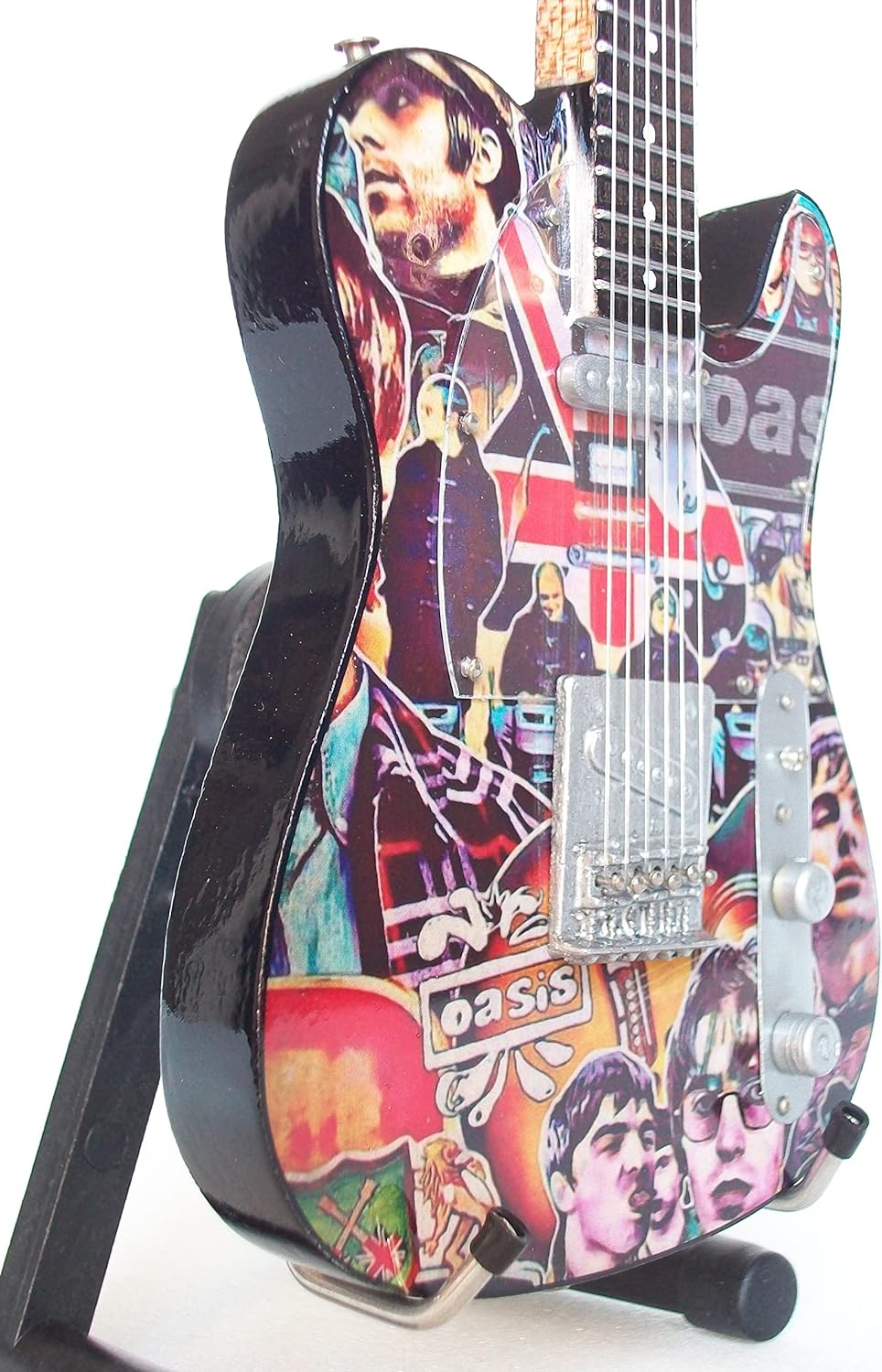 Mini Chitarra Da Collezione Replica In Legno