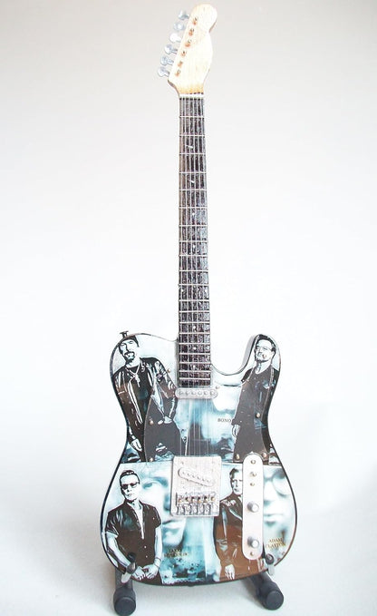 Mini Chitarra Da Collezione Replica In Legno