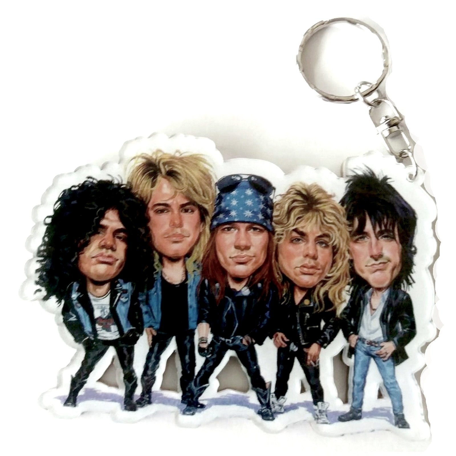 Keychains Music Legends caricature