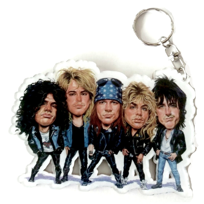 Keychains Music Legends caricature