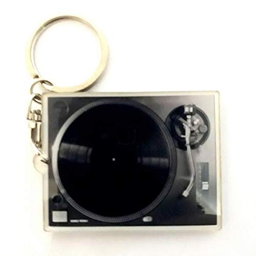 Music Legends Acrylic Keyring Form Turntable