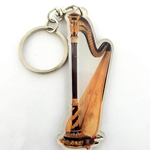 Arpa Portachiavi In Acrilico