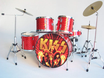 Mini Batteria Da Collezione Replica Mod. Red Chrome