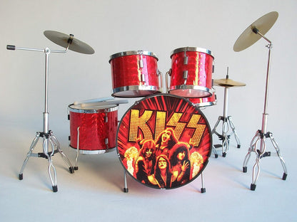 Mini Batteria Da Collezione Replica Mod. Red Chrome