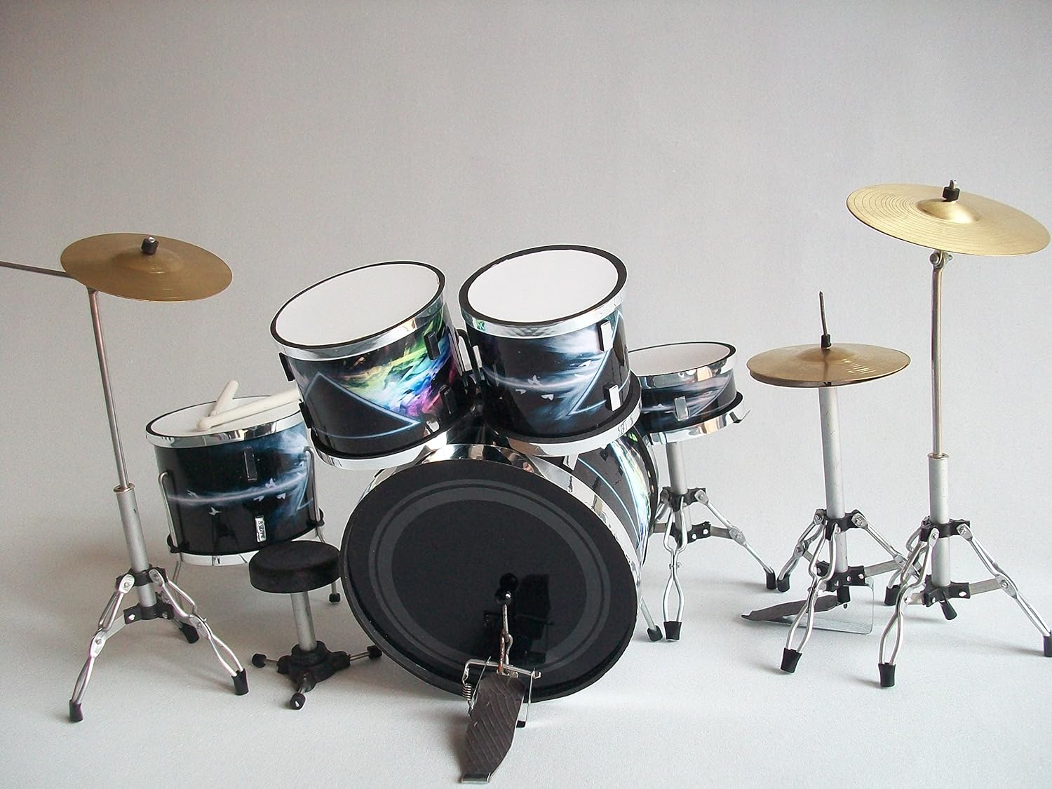 Mini Drum Set Replica for collectors