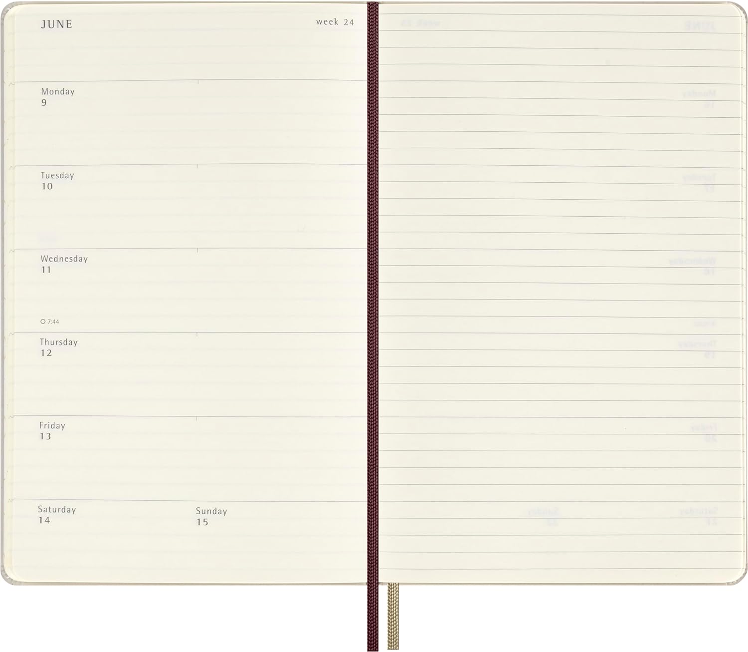 Moleskine Weekly Planner Wizarding World Harry Potter Spells Collection Wingardium Leviosa, 12-Month Weekly Planner, Phosphorescent Hardcover, Large Size 13 x 21 cm