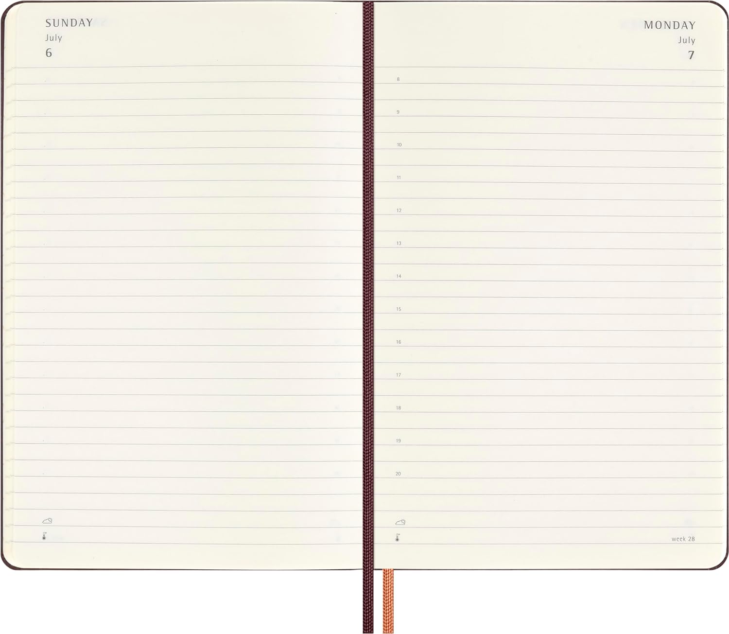 Moleskine Daily Planner Wizarding World Harry Potter Spells Collection Accio, 12-Month Daily Planner, Phosphorescent Hardcover, Large Size 13 x 21 cm