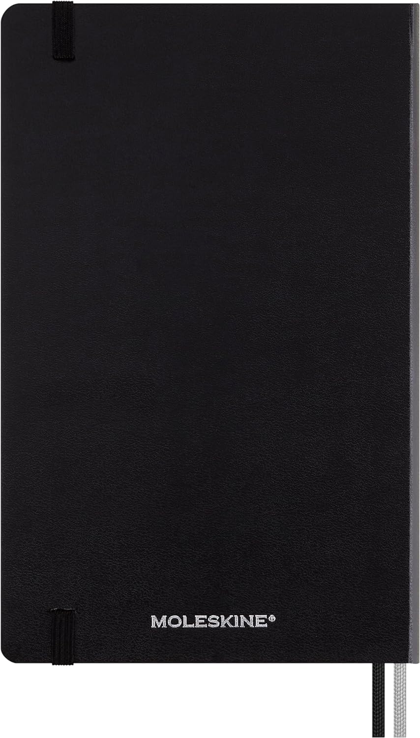 Moleskine Wizarding World Harry Potter Spells Collection Gift Box, Gift Set with Kaweco Roller Pen and Ruled Notebook with Hardcover and Elastic Closure Large Size 13 x 21 cm