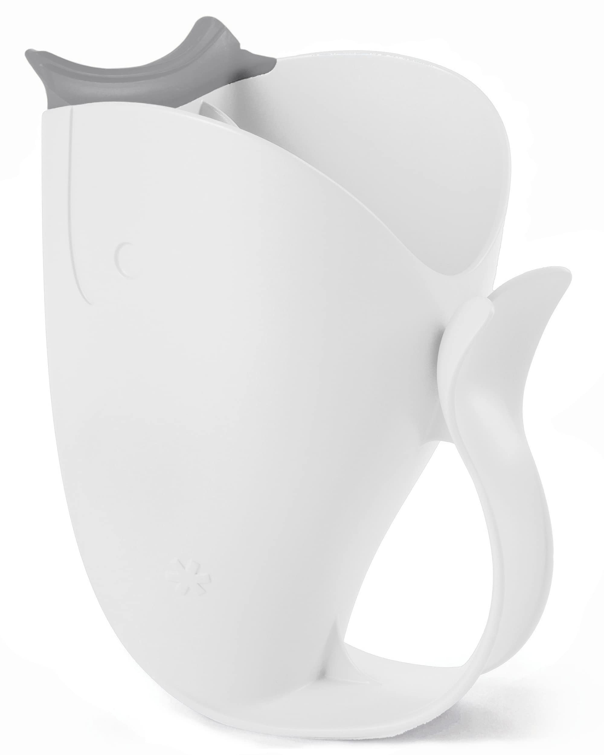 Skip Hop Moby Hair Wash Cup for Tear-Free Hair Washing White