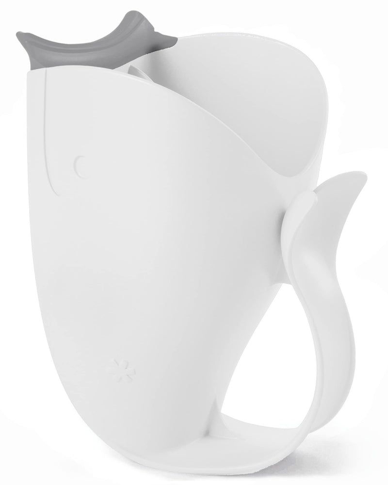 Skip Hop Moby Hair Wash Cup for Tear-Free Hair Washing White