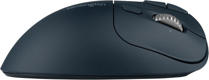 Kensington Pro Fit Ergo TB550 Rechargeable Bluetooth 2.4GHz Ergonomic 34mm Thumb Operated Trackball Mouse with Multi Directional 4D Scroll wheel, Made from 51% Recycled plastic (K72196WW