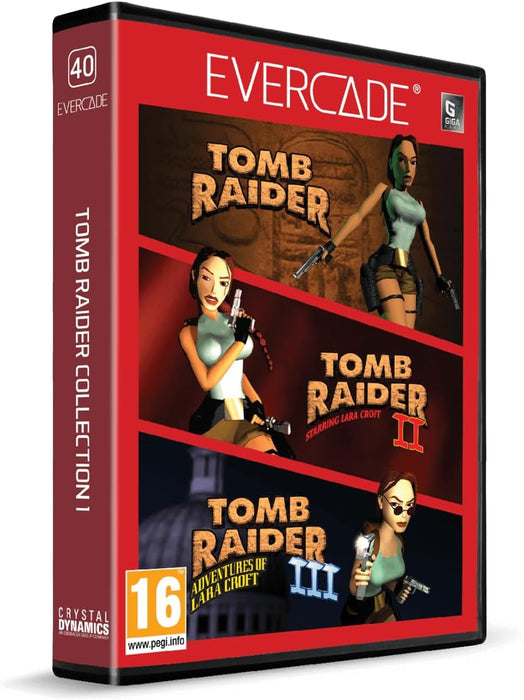 Evercade VS-R Console with Tomb Raider 1, 2 & 3