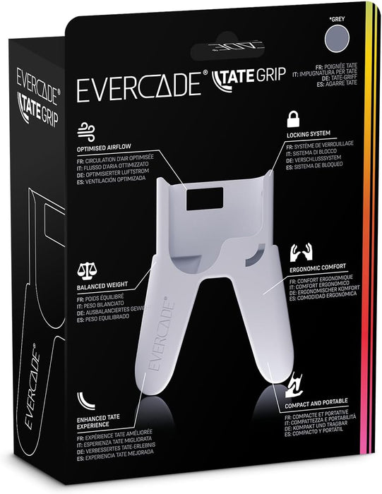 Evercade TATE Grip for the EXP and EXP-R Grey