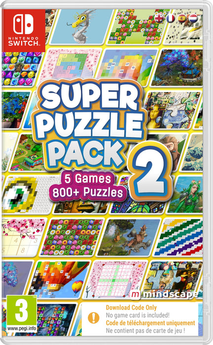 Super Puzzle Pack 2 (Code in a Box) (Nintendo Switch