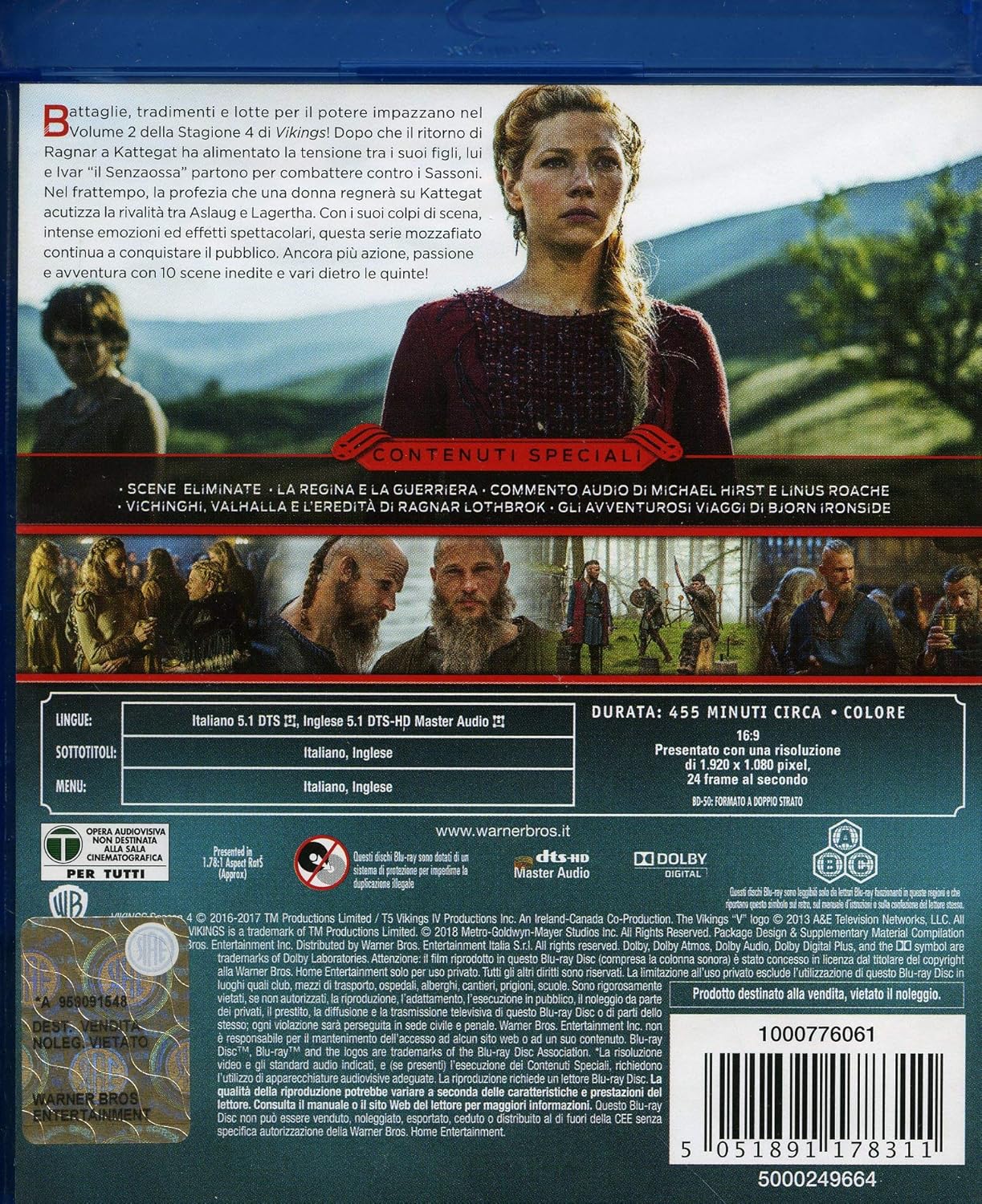 Vikings - Stagione 04 #02 (3 Blu-Ray) - (Italian Import)