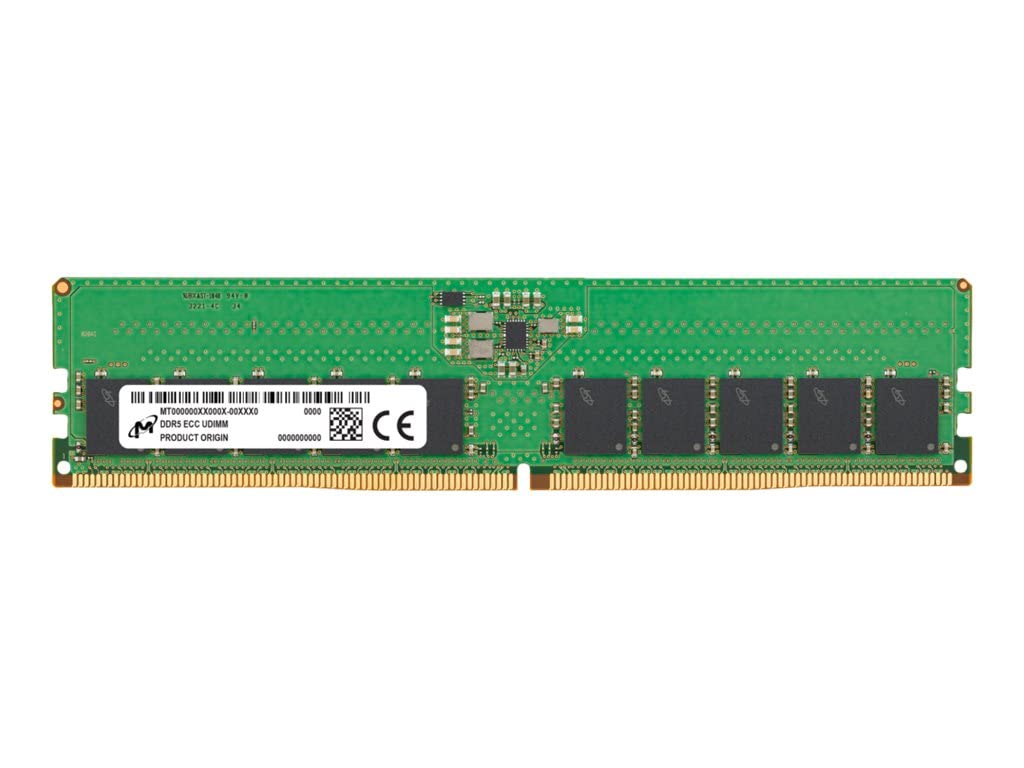Micron MTC10C1084S1EC48BA1R module de mémoire 16 Go 1 x 16 Go DDR5 4800 MHz ECC