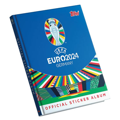 Uefa Euro 2024 Sticker Collection Album Hardcover
