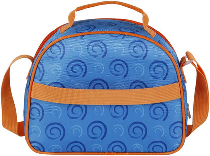 Naruto Happy-3D Lunch Bag, Blue, 25.5 x 20 cm