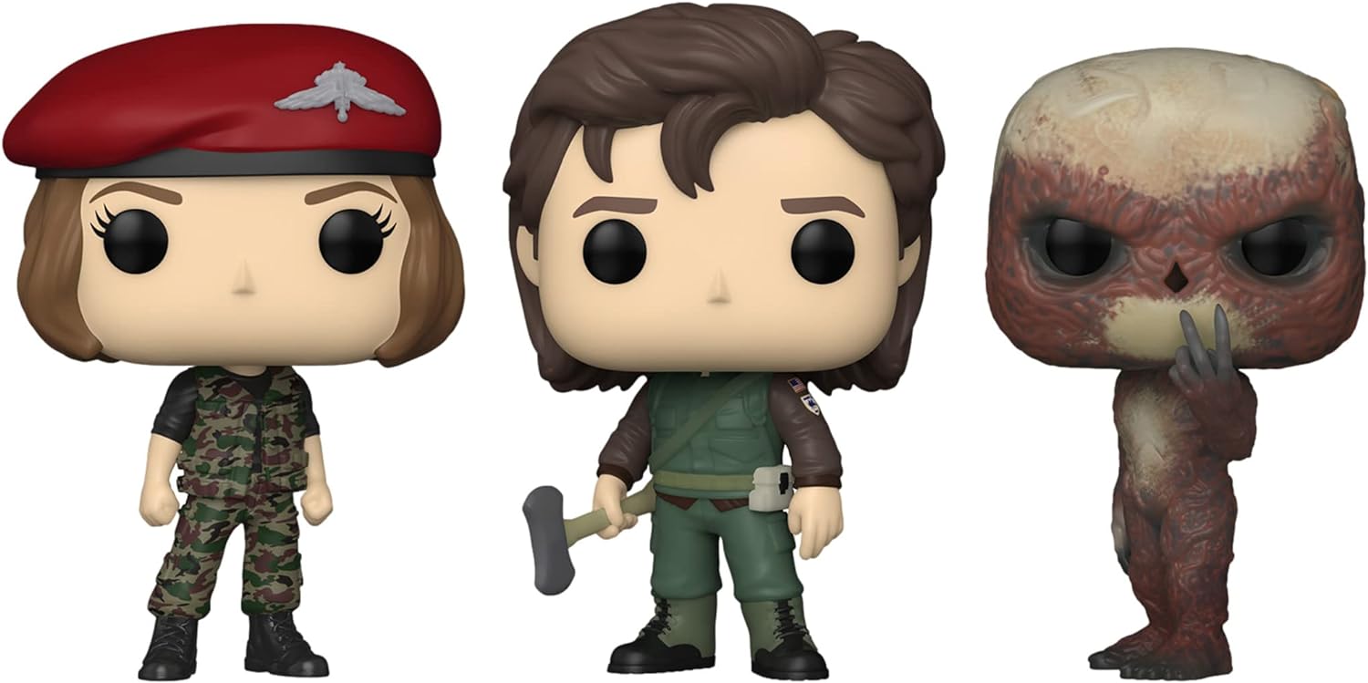 Stranger Things 4 - Robin, Steve & Vecna Pop! Vinyl Figure 3-Pack