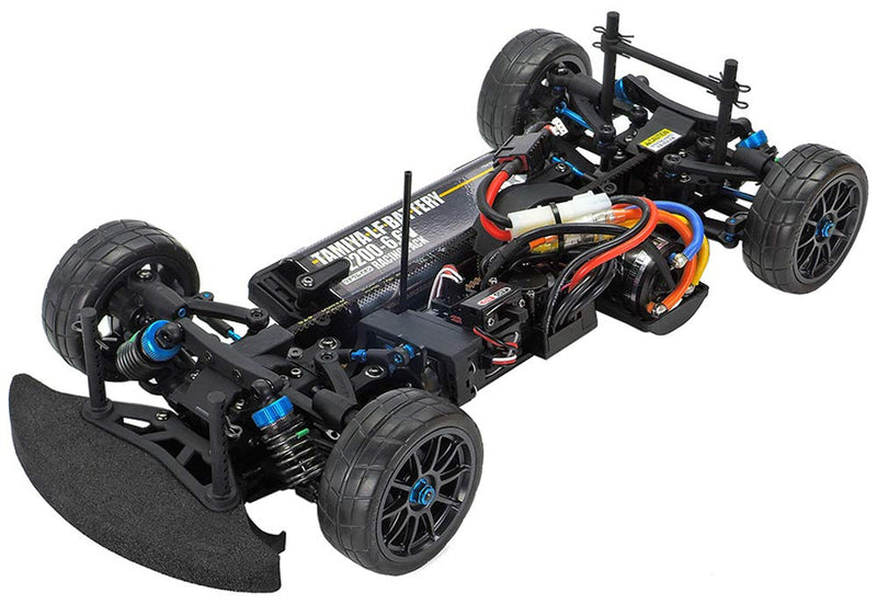 Tamiya 58693-1:10 RC TA08 Pro Chassis Kit, ferngesteuertes Auto/Fahrzeug, Modellbau, Bausatz, Hobby, Zusammenbauen, Chassis, schwarz