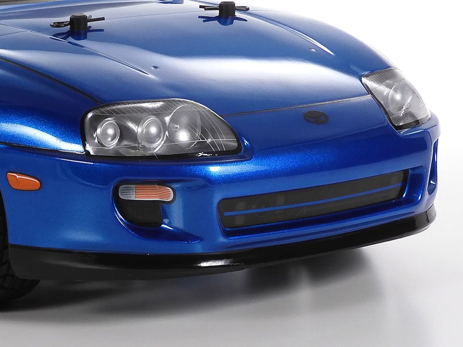 Tamiya 58733 1:10 RC Toyota Supra (JZA80) BT-01 2WD - ferngesteuertes Auto, RC Fahrzeug, Modellbau, Bausatz zum Zusammenbauen, Hobby, Basteln, RC Modellbau