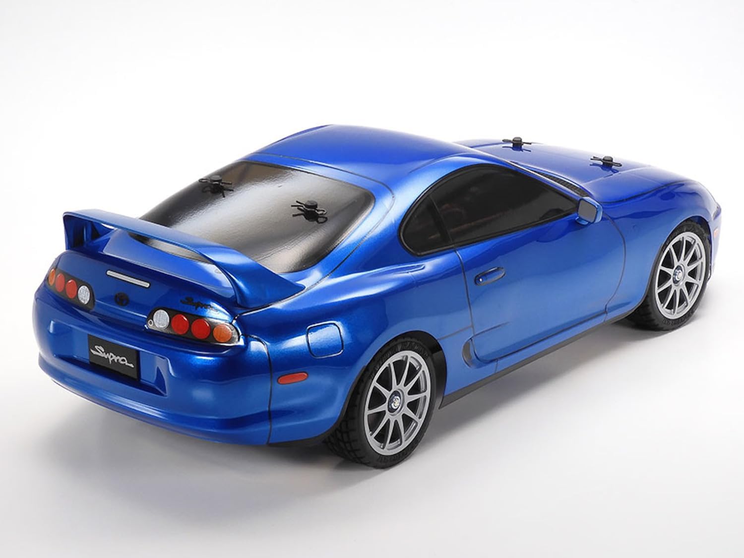 Tamiya 58733 1:10 RC Toyota Supra (JZA80) BT-01 2WD - ferngesteuertes Auto, RC Fahrzeug, Modellbau, Bausatz zum Zusammenbauen, Hobby, Basteln, RC Modellbau