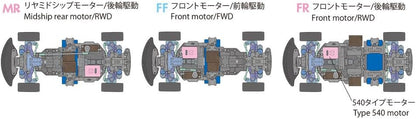 Tamiya 58733 1:10 RC Toyota Supra (JZA80) BT-01 2WD - ferngesteuertes Auto, RC Fahrzeug, Modellbau, Bausatz zum Zusammenbauen, Hobby, Basteln, RC Modellbau