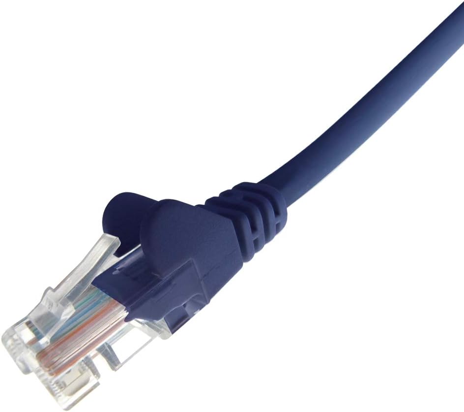 Group Gear 28-0050B 5 m RJ45 UTP CAT 5e 24AWG Stranded Flush Moulded Snagless Network Cable