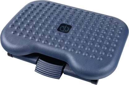 Q-Connect 78169 Premium Adjustable Foot Rest 460 x 340 mm Green