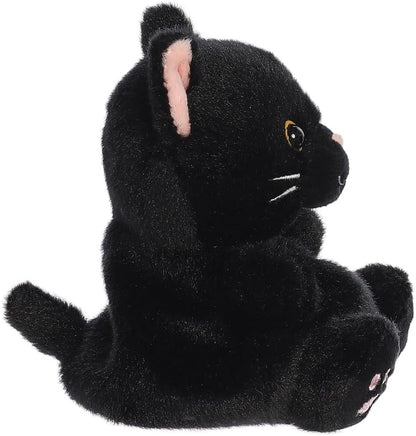 Aurora, 13551, Palm Pals Twilight Black Cat 5In, Soft Toy, Black