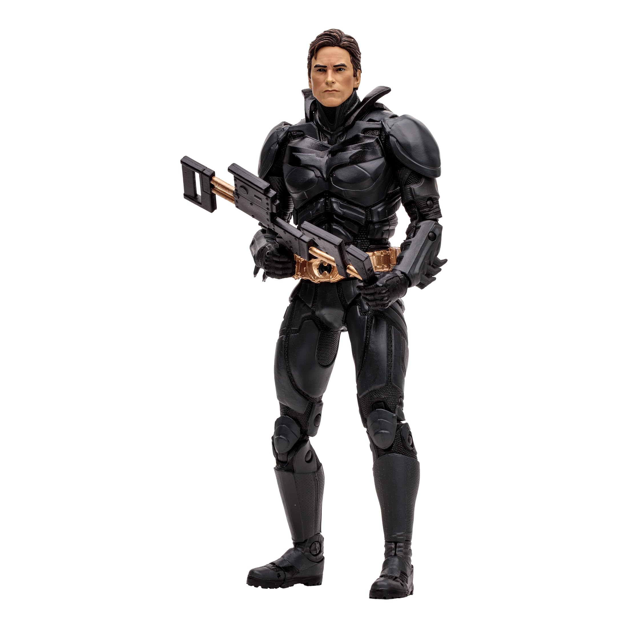 DC Multiverse 17.8 cm Batman Action Figure (The Dark Knight) with Skydiving Gear - Highly Detailed Collectible for Fans and Collectors