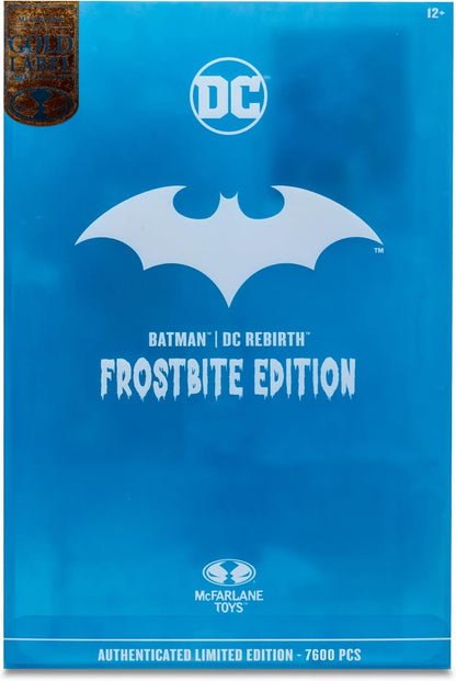 DC Multiverse Figurine Batman (DC Rebirth) Frostbite Edition (Gold Label) 18 cm, Negro, 18