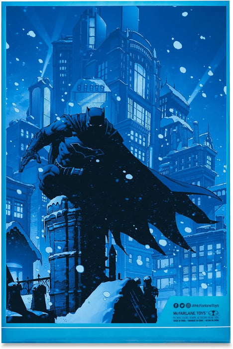 DC Multiverse Figurine Batman (DC Rebirth) Frostbite Edition (Gold Label) 18 cm, Negro, 18