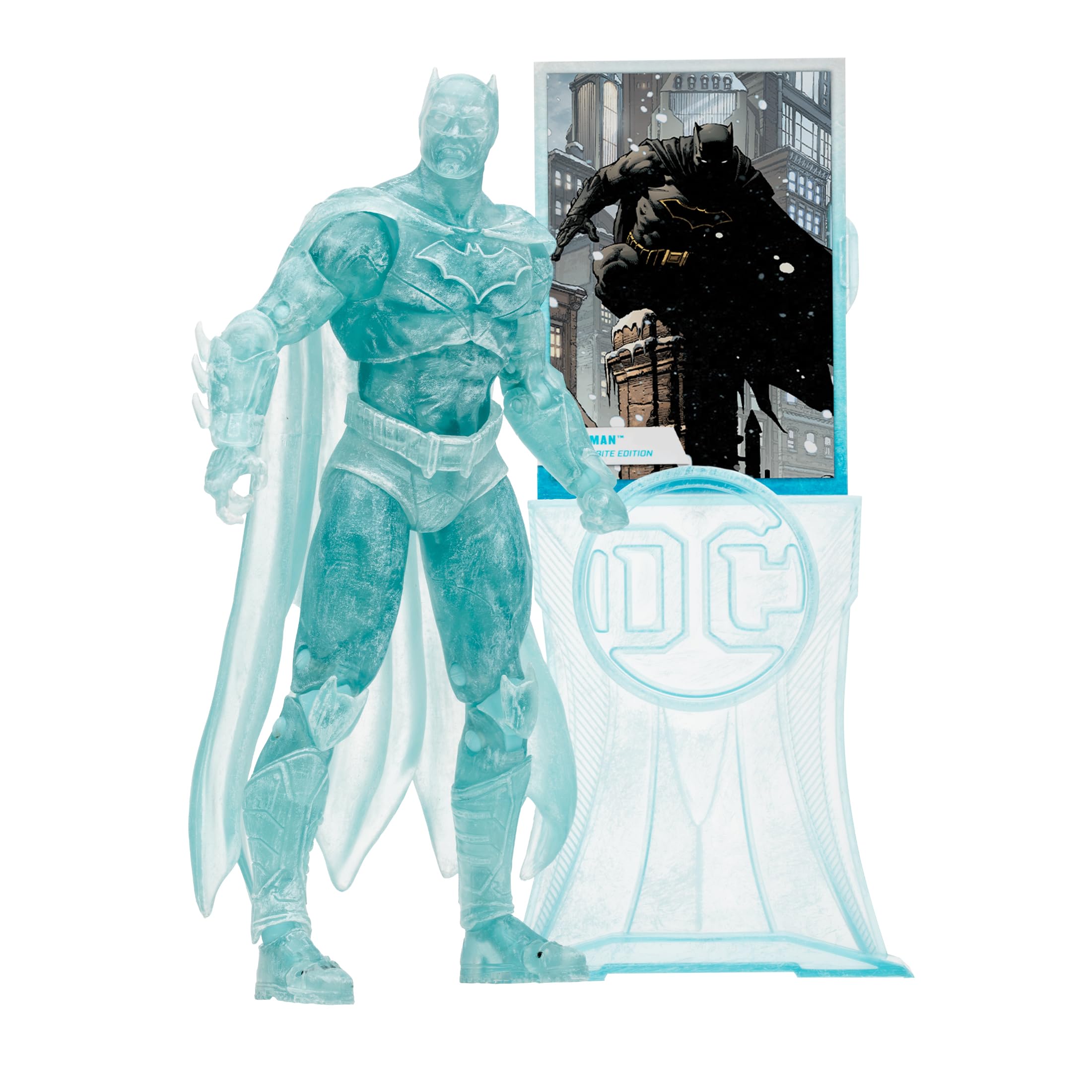 DC Multiverse Figurine Batman (DC Rebirth) Frostbite Edition (Gold Label) 18 cm, Negro, 18