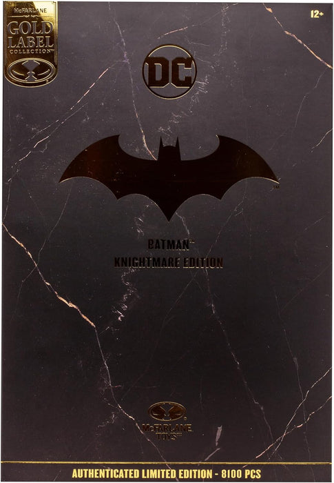 McFarlane DC Multiverse - Figura de Batman (Hellbat) (Knightmare) (Gold Label) (18 cm