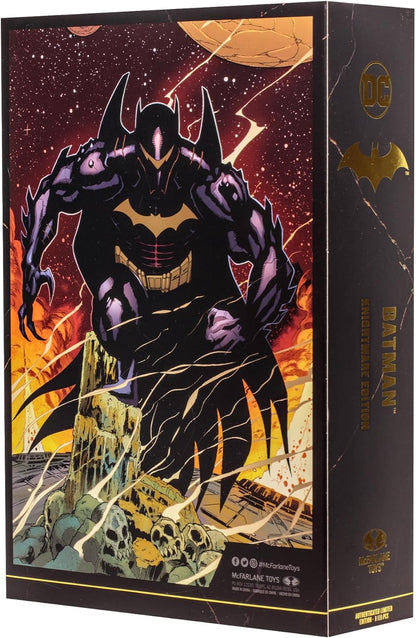 McFarlane DC Multiverse - Figura de Batman (Hellbat) (Knightmare) (Gold Label) (18 cm