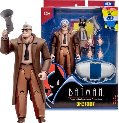 DC Direct - Batman: The Animated Series Commissioner Gordon 6in Action Figure - Build-A Wave 2