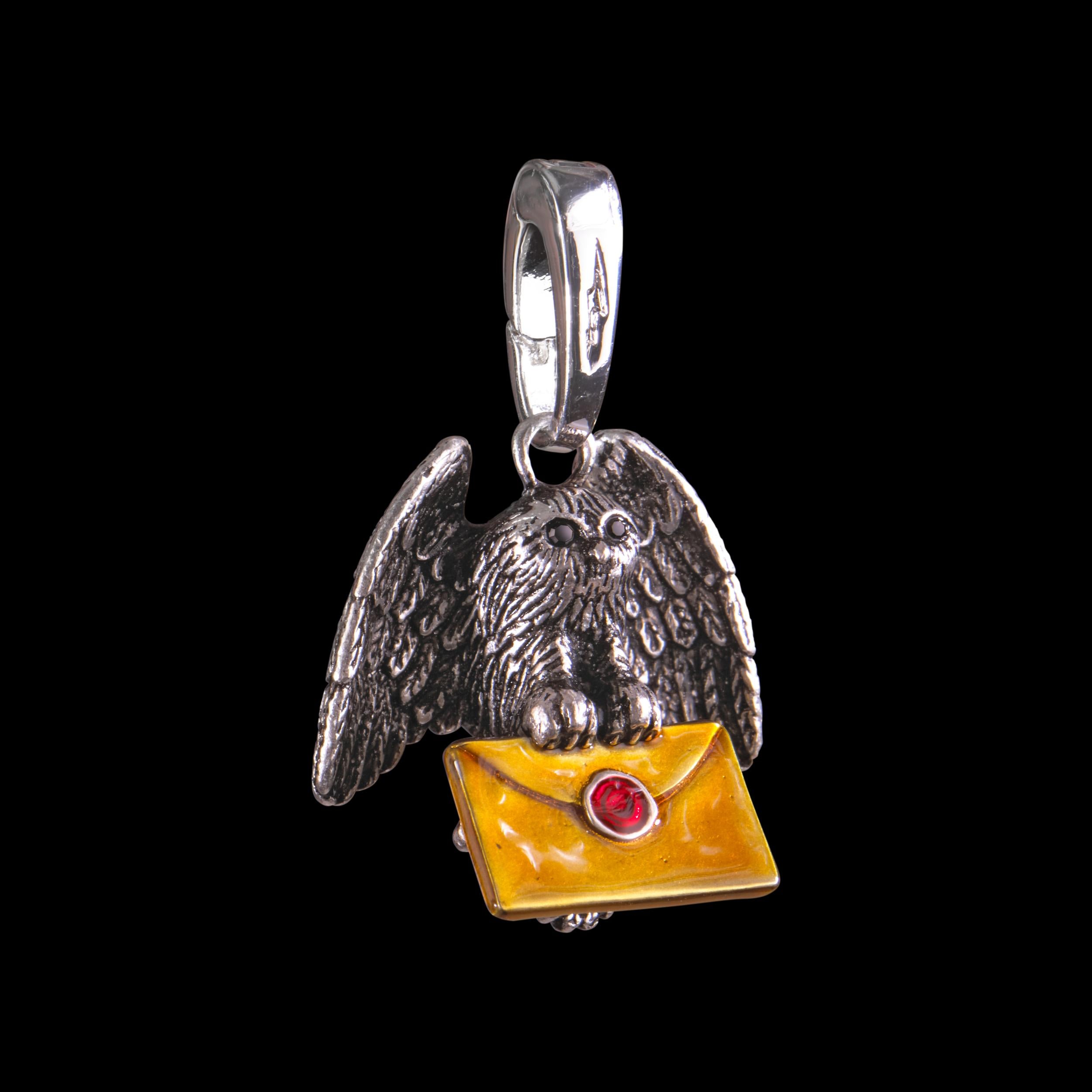 The Noble Collection Lumos Charm 5 Eulenpfosten