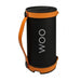 WOO Bazooka S22 – Portable Speaker (Bluetooth, Radio, Micro SD), Black and Orange