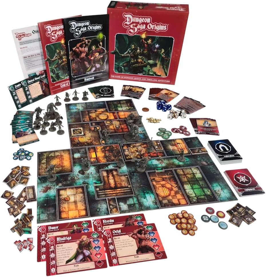 Mantic Games Dungeon Saga Origins Core Game Family Boardgame