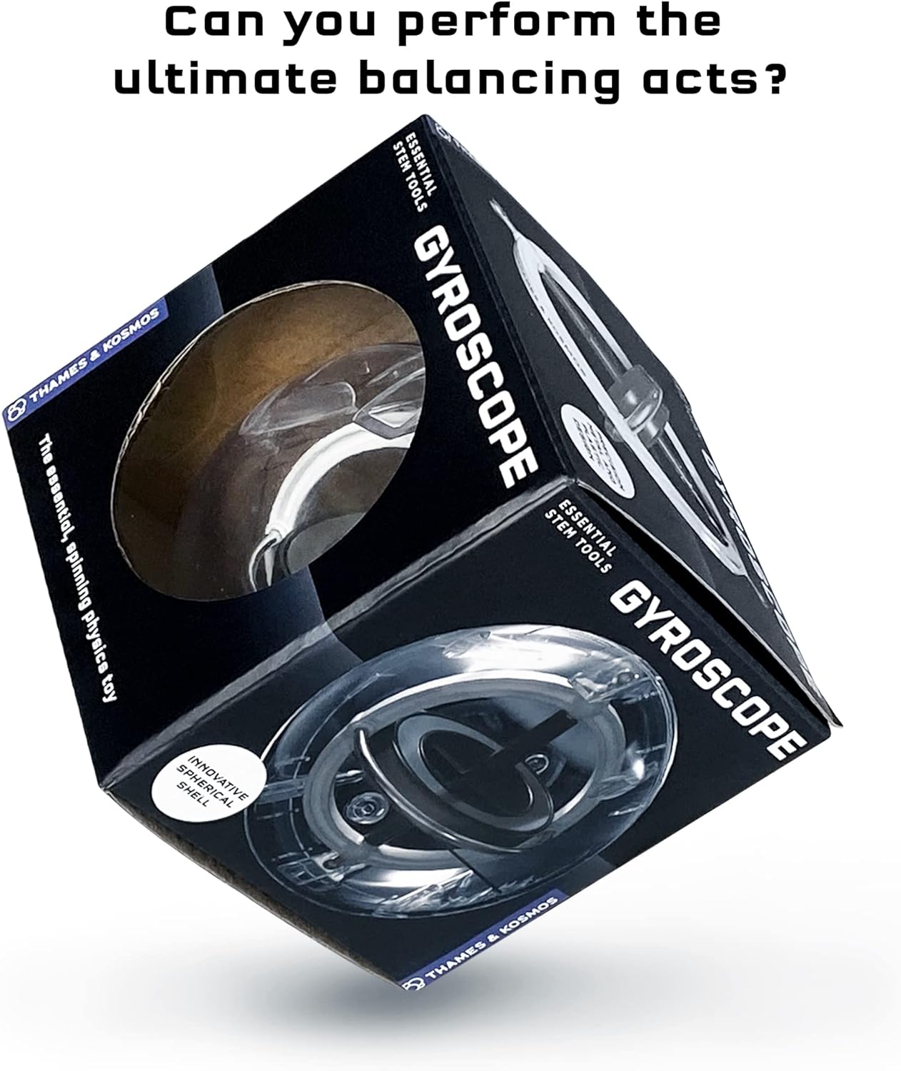 Thames & Kosmos | 678002 | Gyroscope | Essential STEM Tools | Experiments | Physics | Ages 8+
