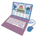 Lexibook, Disney Stitch, Bilingual English/French Educational Laptop, 124 Language Activities, Writing, Maths, Logic, Music and Games, Boys and Girls, Purple / blue, JC598Di1
