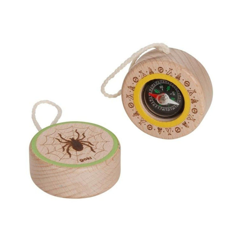 GOKI- Brújula araña No Aplica Juegos de acción y Reflejos, Multicolor, único (60700