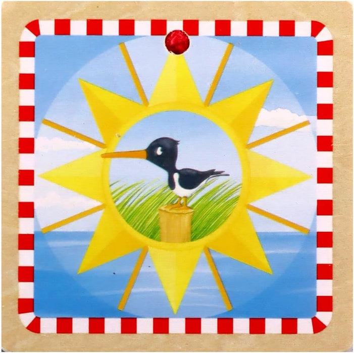 GOKI- Reloj Solar de Bolsillo Aprendizaje, Multicolor (63909