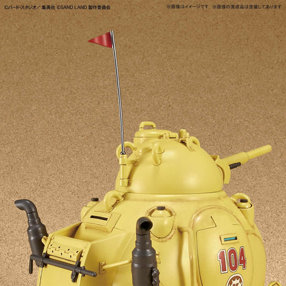 Bandai Hobby - Sand Land - Sand Land Tank 104, Bandai Spirits Maßstab 1:35 Modellbausatz